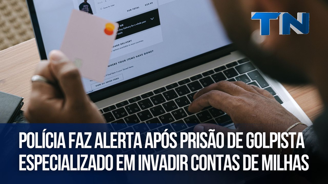 Polícia faz alerta após prisão de golpista especializado em invadir contas de milhas