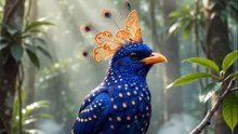 This Royal Blue Bird Looks Like a Jewel Come to Life