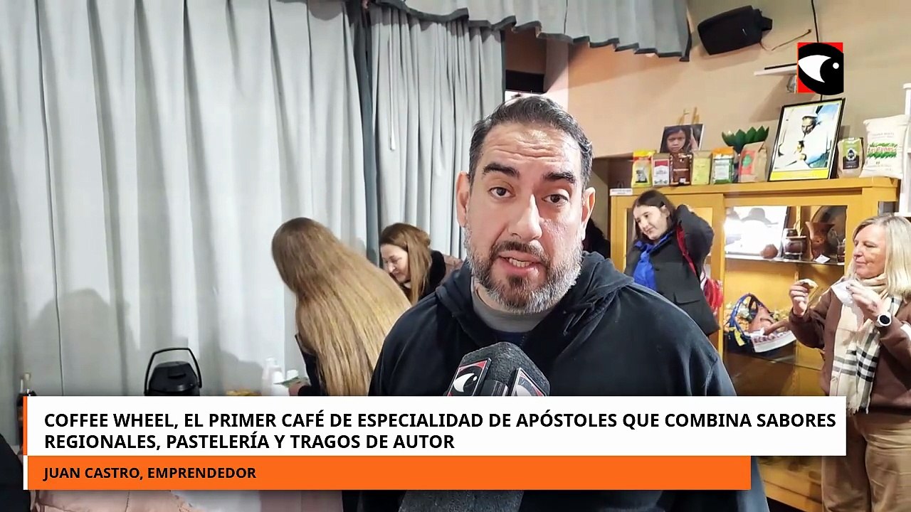El primer café de especialidad de Apóstoles que combina sabor regional, pastelería y tragos de autor
