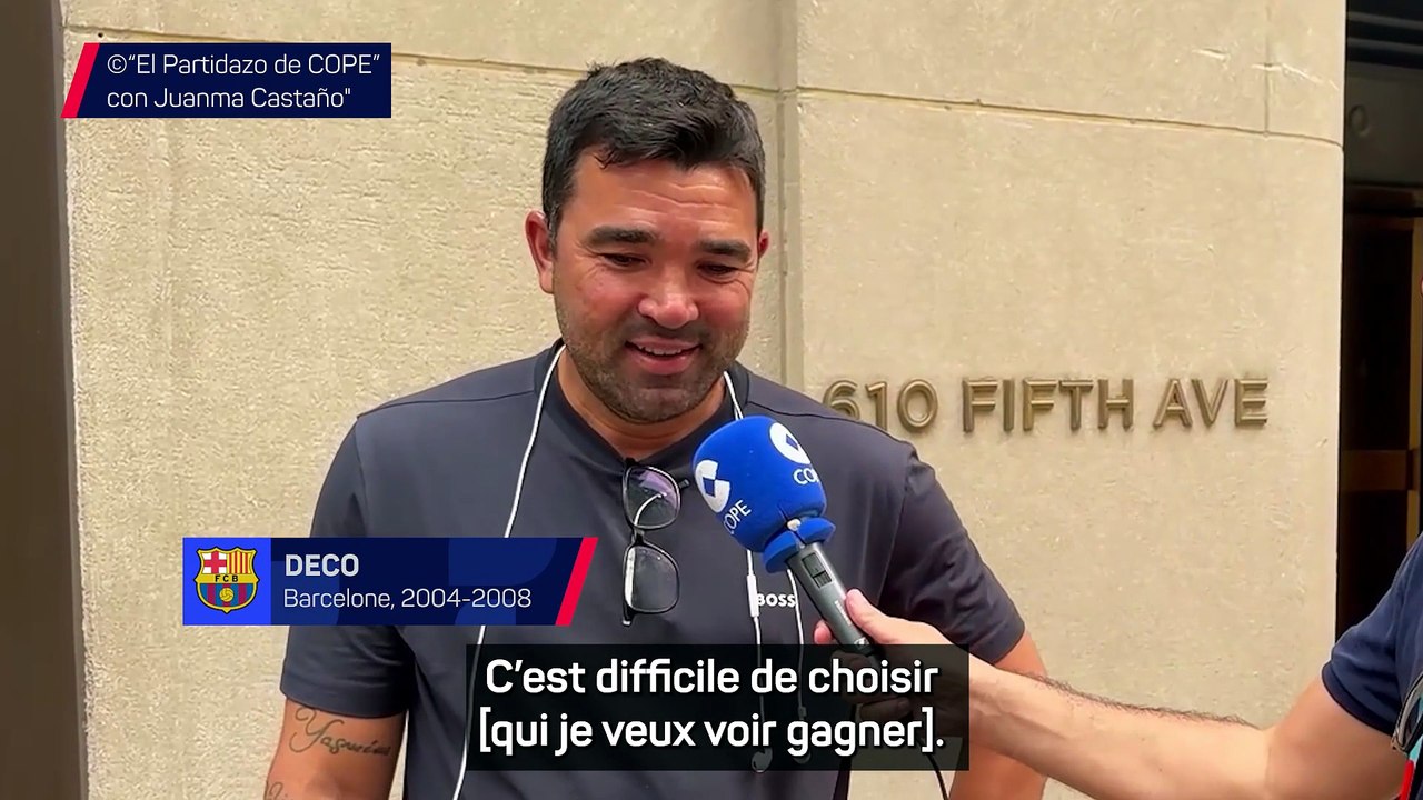 Deco ne peut pas choisir entre l’Espagne et l’Argentine