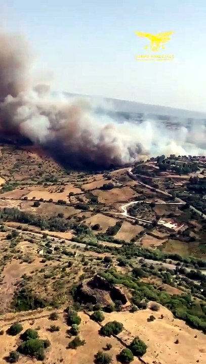Incendio a Noragugume | 17 luglio 2026