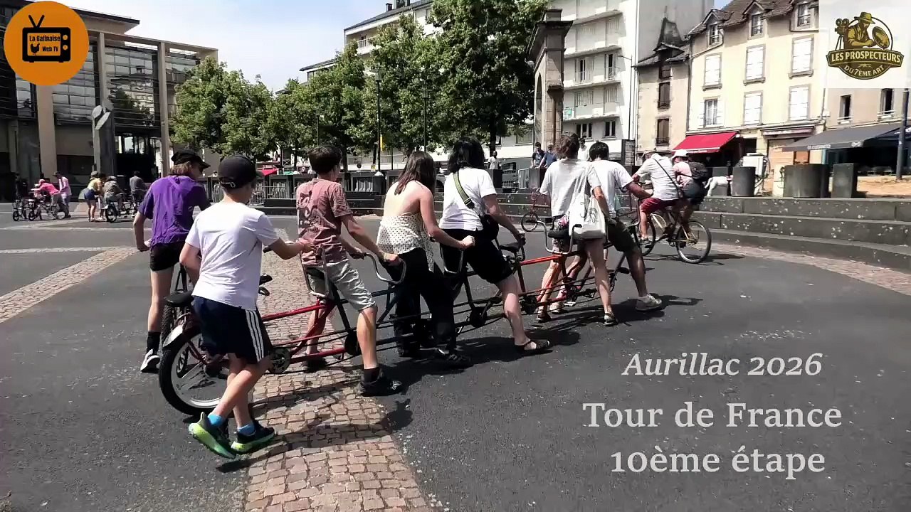 Tour de France départ d'aurillac le 14 Juillet 2026
