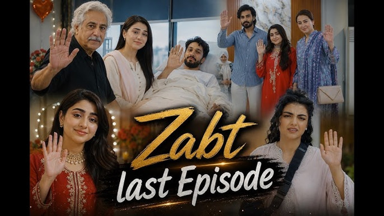 Zabt last ep 41 Pakistani drama