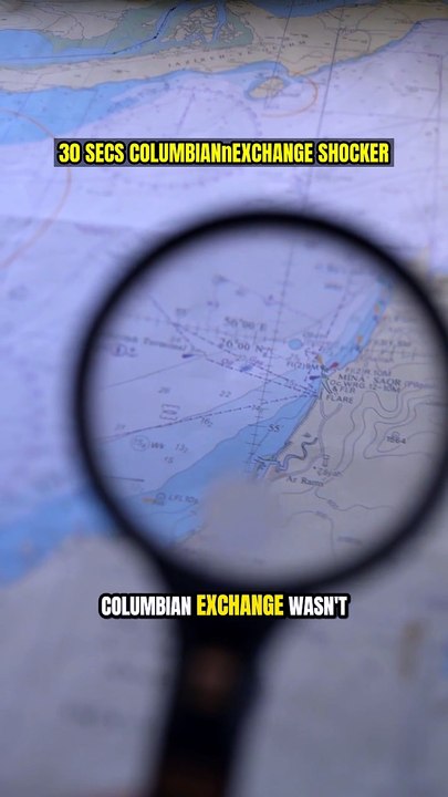 30 Secs: Columbian Exchange SHOCKER! 🤯
