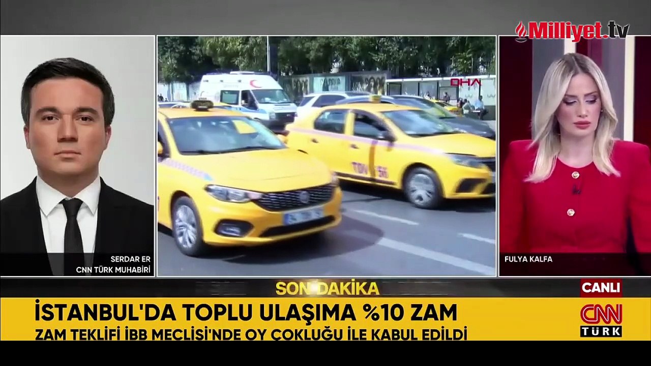 İstanbul'da toplu ulaşıma yüzde 10 zam!