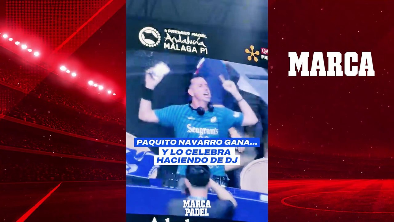 Es único: Paquito Navarro celebra el pase a sem...