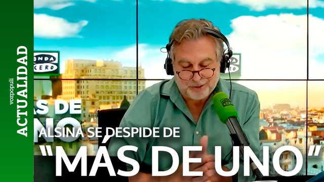 Carlos Alsina cierra once años al frente del tramo informativo de 'Más de uno': ¿Cómo se pone fin a una relación de once años?