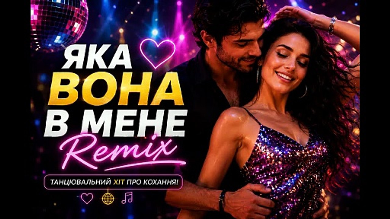 What a Girl I Have (Remix) 🎉 Energetic Ukrainian Dance Pop | Feel Good Remix
