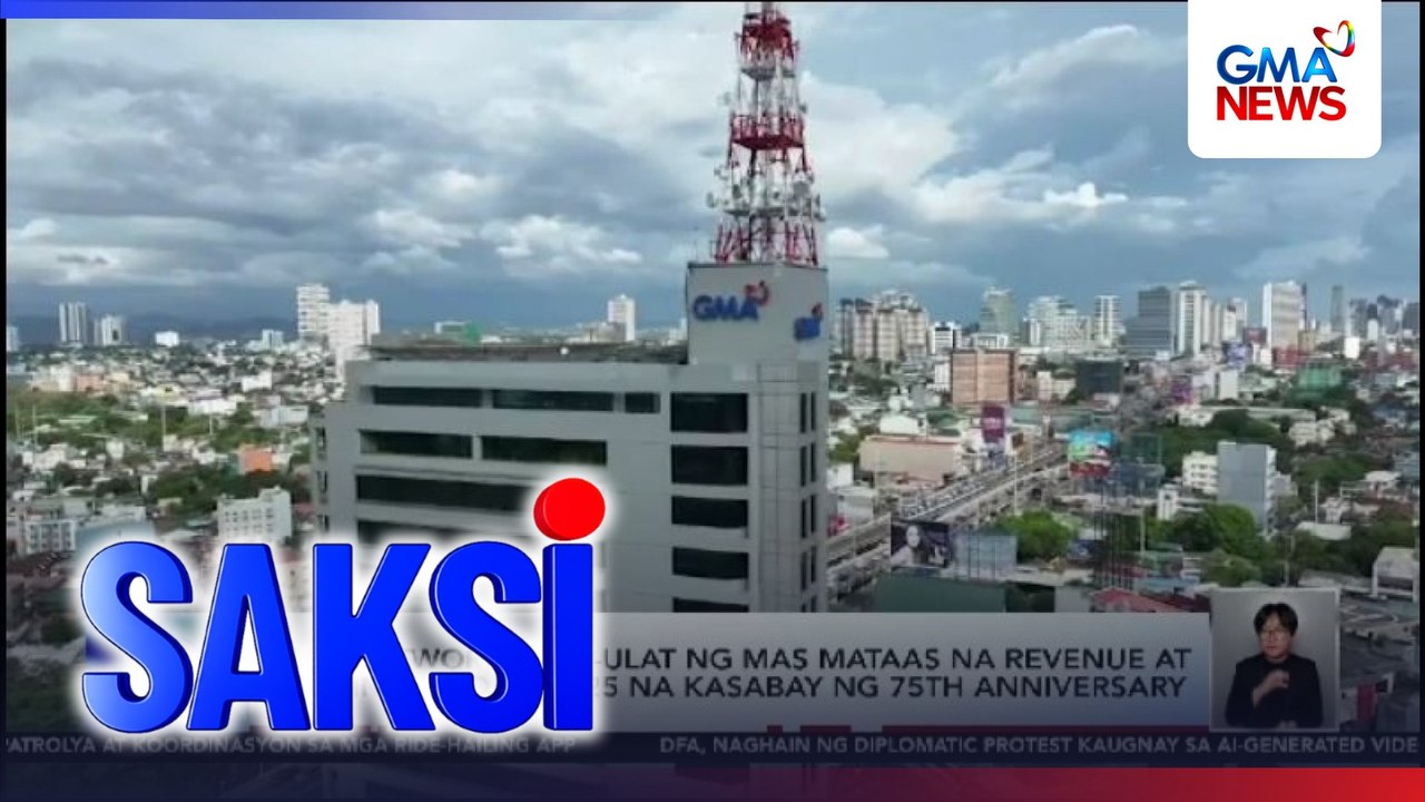 GMA Network, nag-ulat ng mas mataas na revenue at earning noong 2025 na kasabay ng 75th anniversary | Saksi