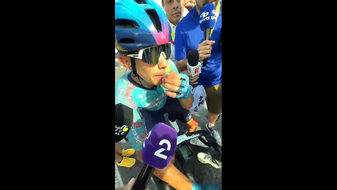 Tour de France 2026 - Harold Tejada : "Mauro Schmid était simplement plus rapide"