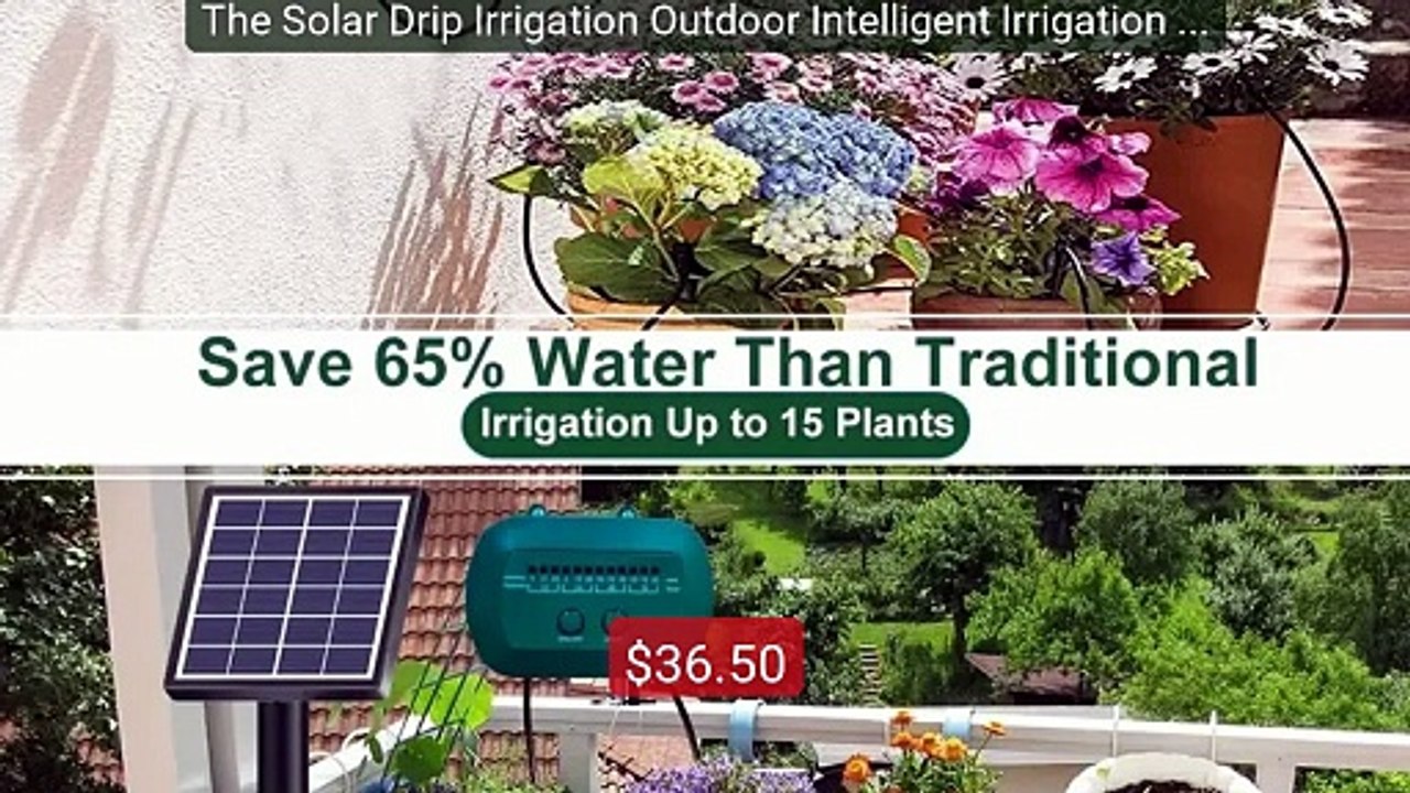 The Solar Drip Irrigation Outdoor Intelligent Irrigation Syste... -- Best Buy 2026 | Great Quality!