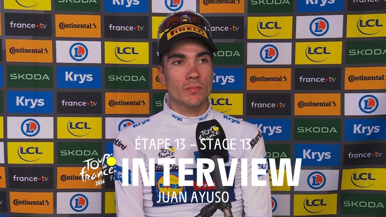 Tour de France 2026 - Stage 13 Ayuso Post-race interview