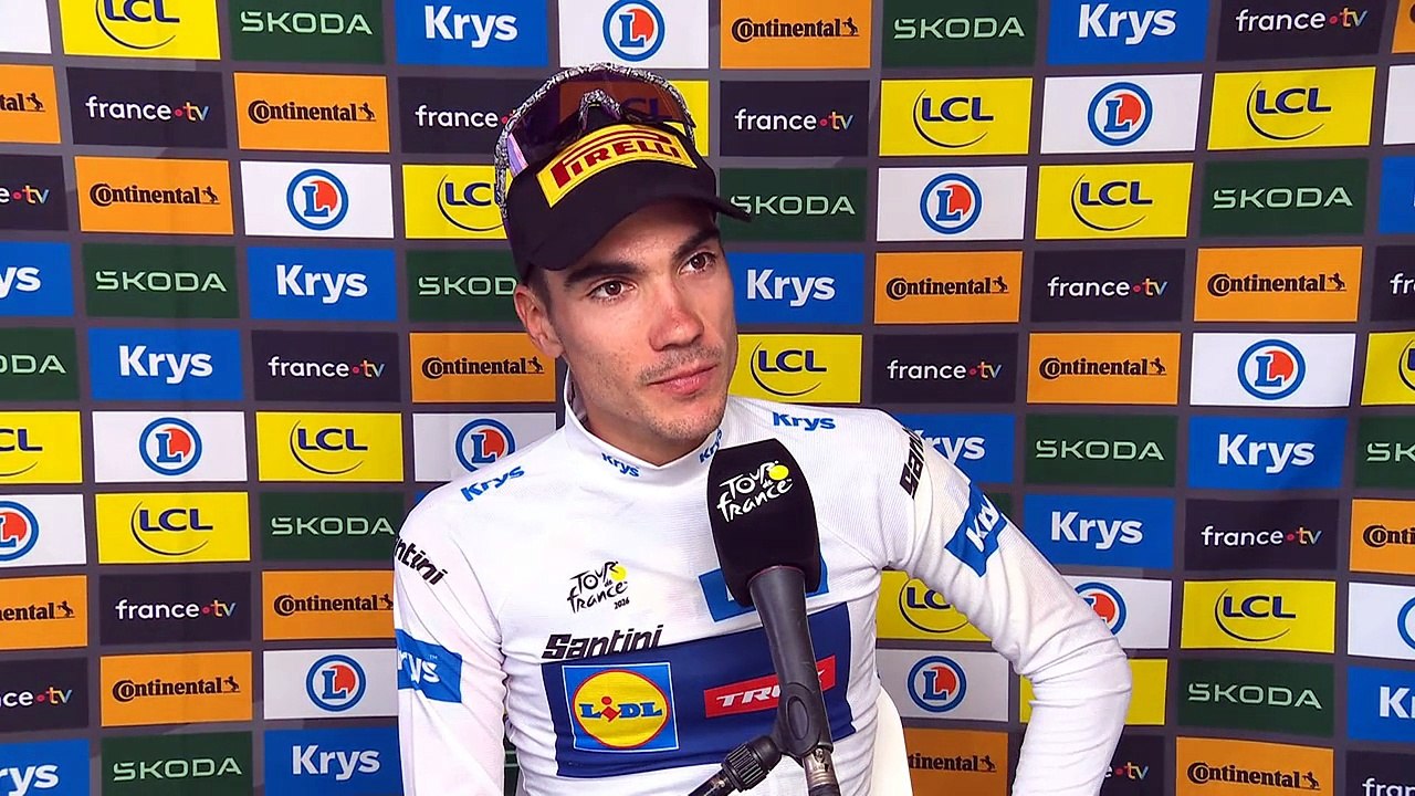 Tour de France 2026 - Juan Ayuso : "Nous ne voulions pas laisser Tom Pidcock reprendre du temps..."