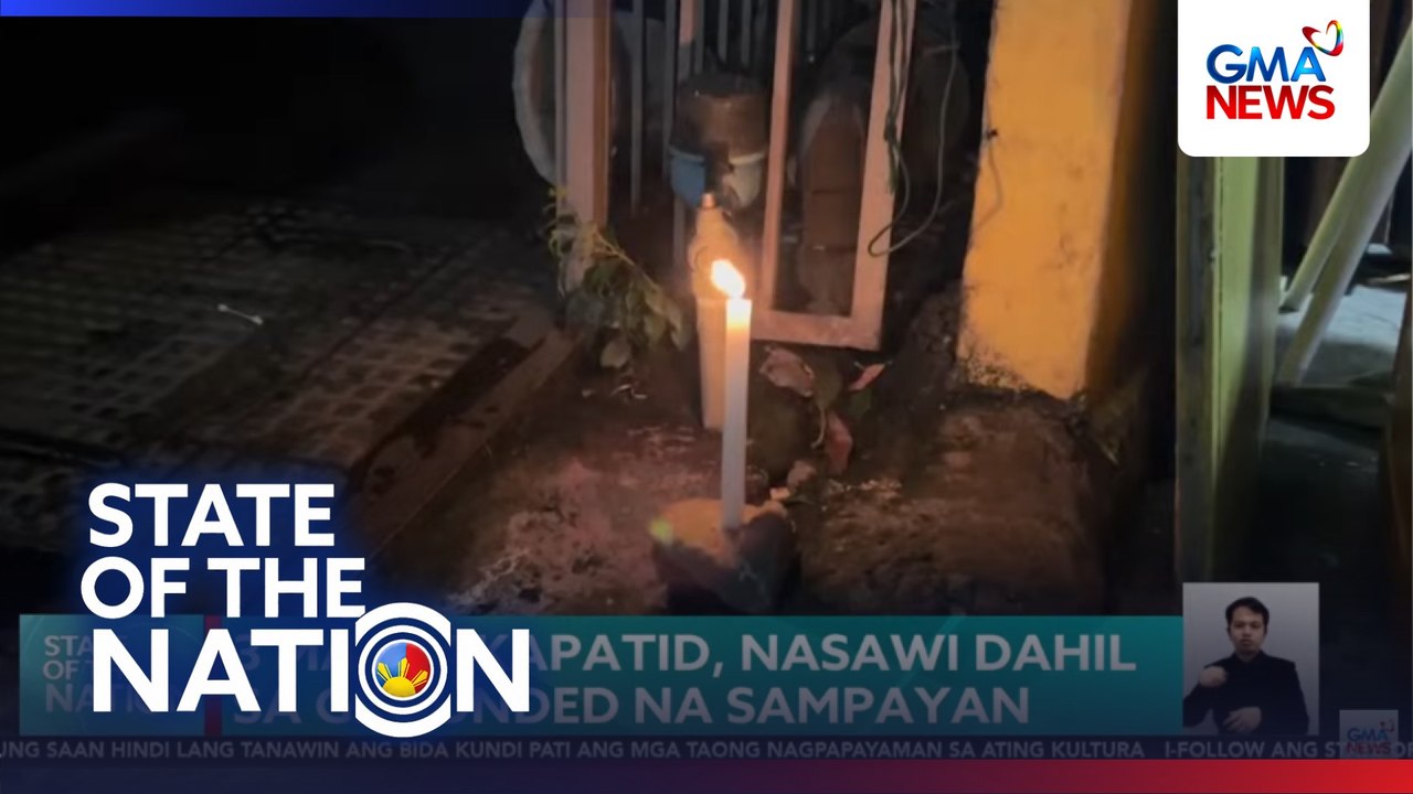 3 magkakapatid, nasawi dahil sa grounded na sampayan | SONA