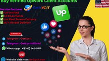 B'uy Veri'fied Upwork Client Accounts for Online Business & Instant Delivery