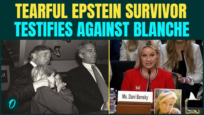 Epstein Survivor Dani Bensky Drops CHILLING Details on Todd Blanche in His Confirmation Hearing