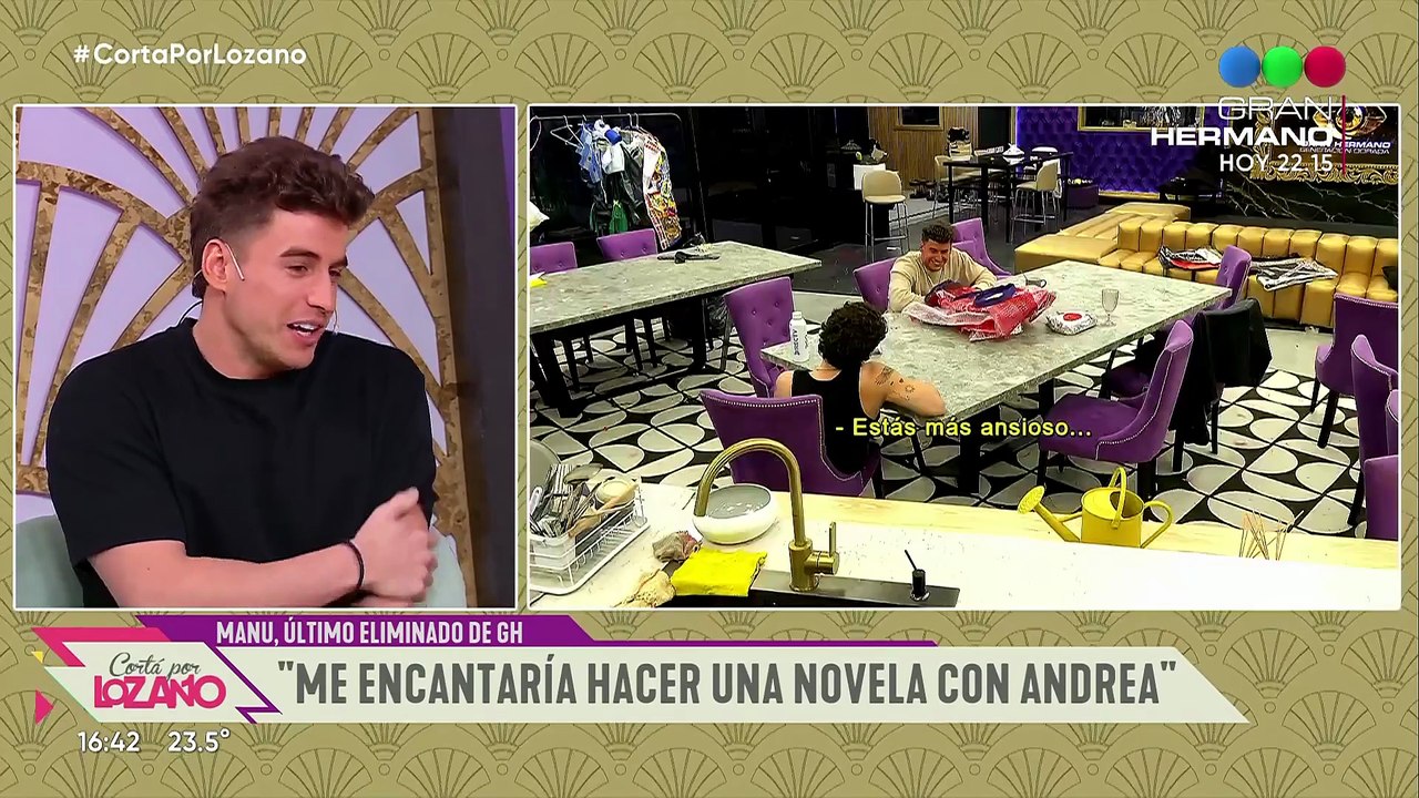 Manuel de Gran Hermano habló de una posible vuelta con Zoe Bogach y su gesto lo dijo todo