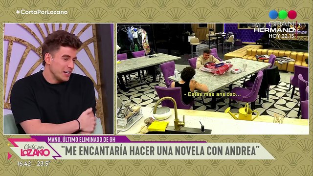 Manuel de Gran Hermano habló de una posible vuelta con Zoe Bogach y su gesto lo dijo todo