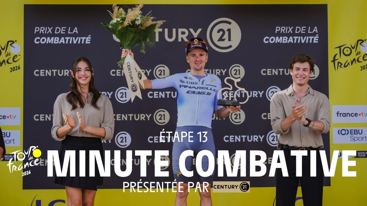 Tour de France 2026 - Stage 13 Century 21 most aggressive rider minute