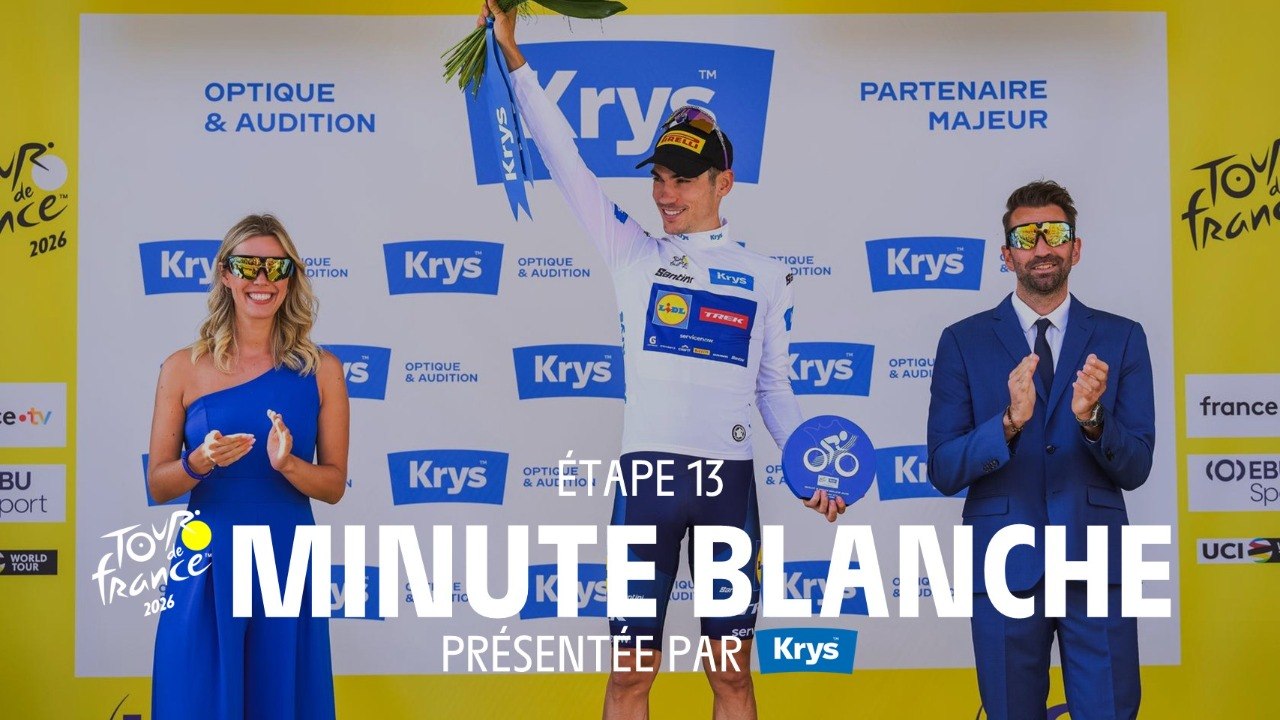 Tour de France 2026 - Stage 13 Krys White Jersey Minute