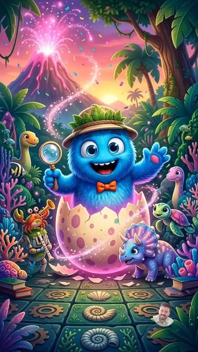 Gobi Dinozorlar Ülkesinde! 🦖🌋 Sevimli Volkan Dansı!