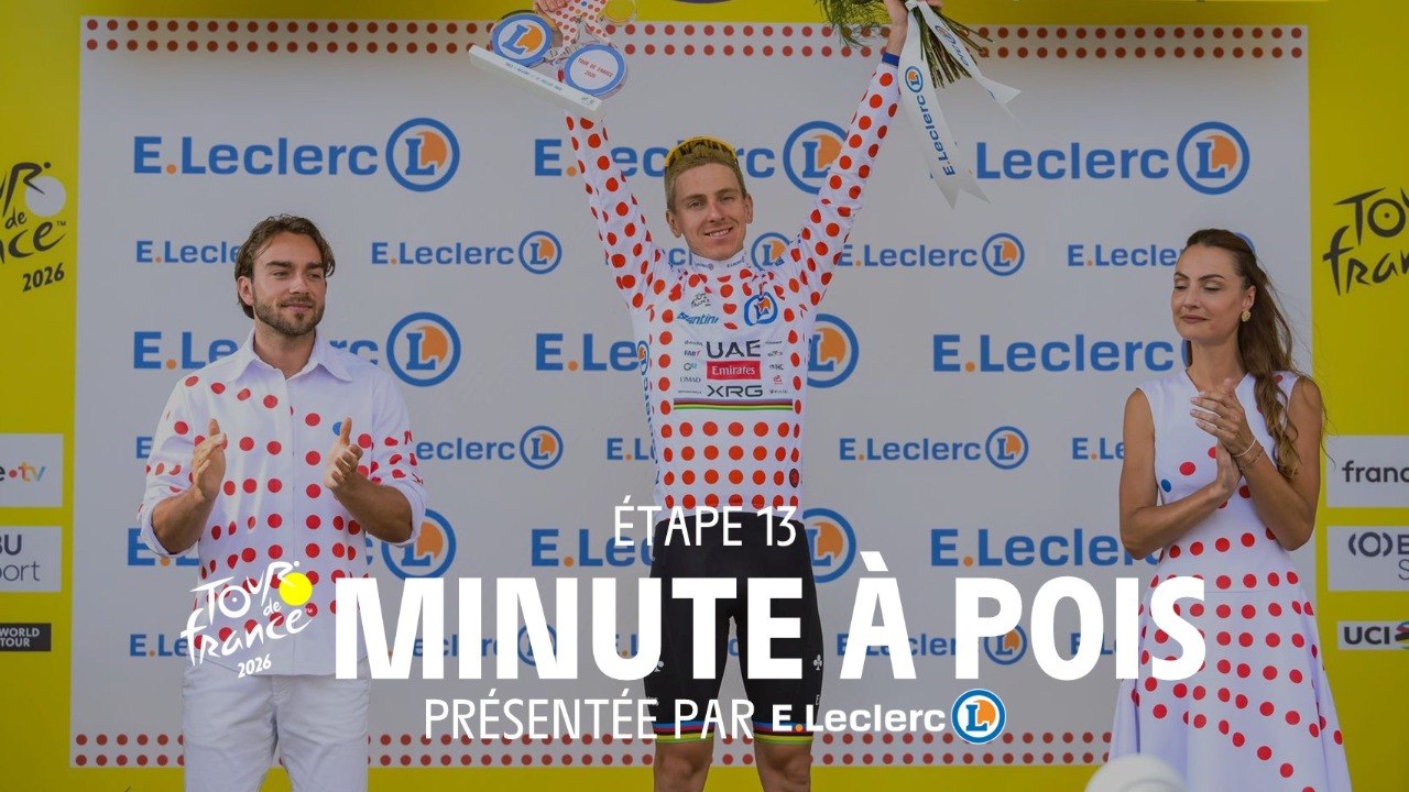Tour de France 2026 - Stage 13 Minute maillot à Pois E.Leclerc