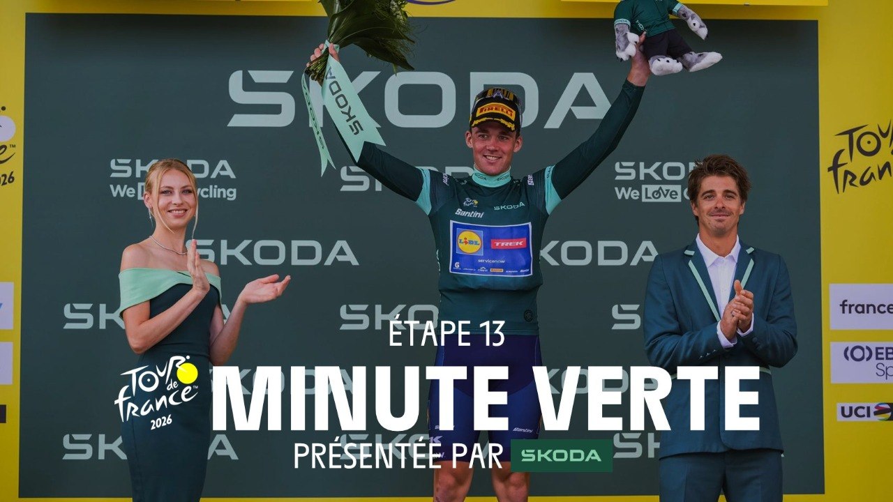 Tour de France 2026 - Stage 13 Škoda Green Jersey Minute