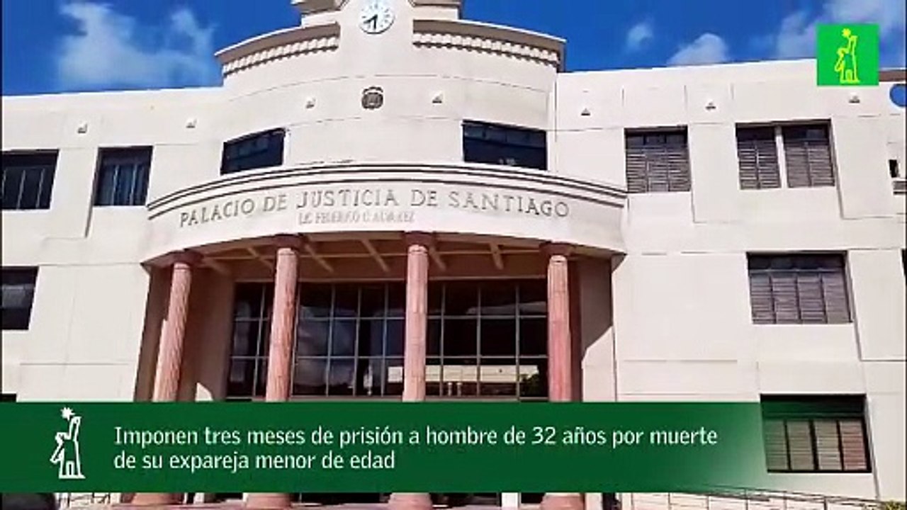 Imponen tres meses de prisión a hombre de 32 años por muerte de su expareja menor de edad