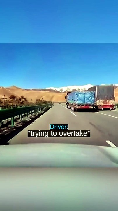 Trucker Prevents Serious Crash by Cutting Off Impatient Driver