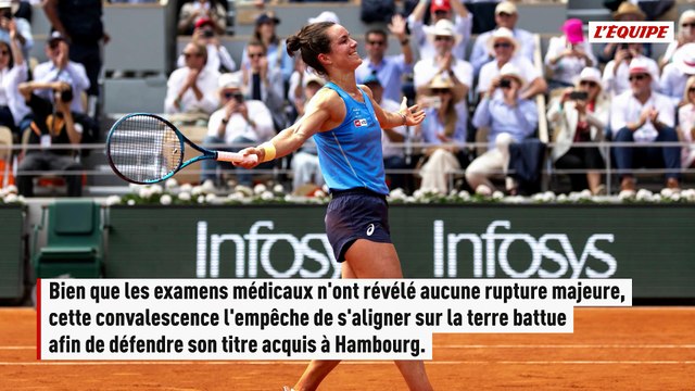 Loïs Boisson ne défendra pas son titre à Hambourg et va chuter au classement - Tennis - WTA