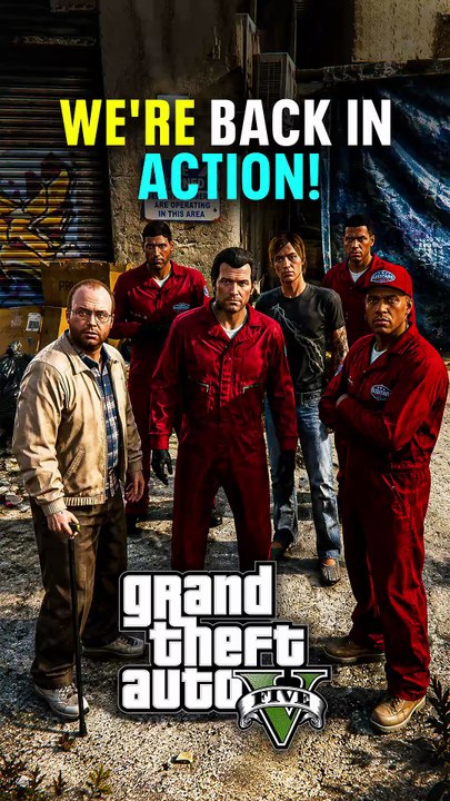 We're Back in Action! #GamesTyphoon #Gta5 #Gtav #Shorts #BackinAction #Michael #Heist #BackinAction