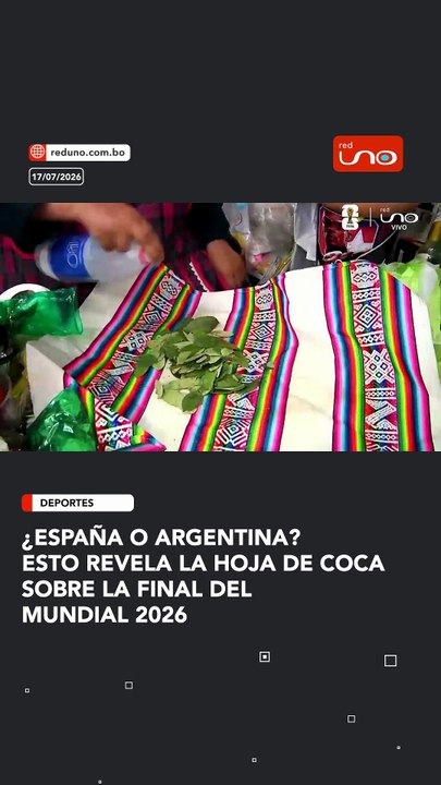 ¿España o Argentina? Esto revela la hoja de coca sobre la final del mundial 2026