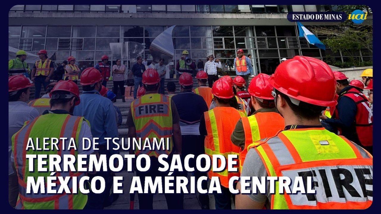 Terremoto sacode México e América Central