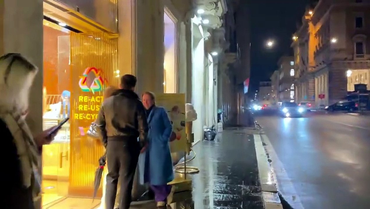 ROME Italy Best Nightlife Walking Around The City Tour February 2026