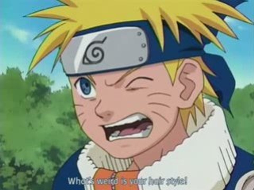 Parodie naruto couper la parole