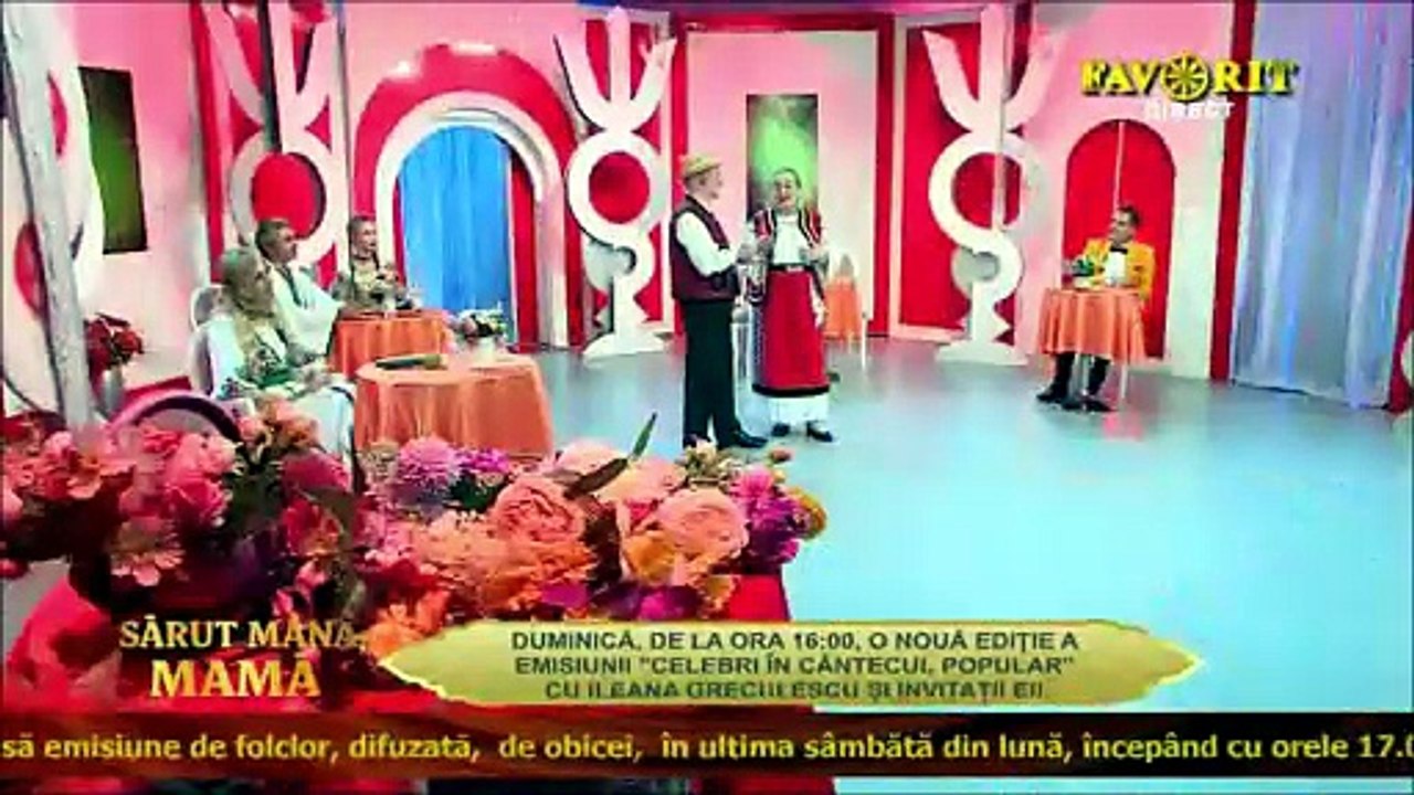Victoria Vlase si Constantin Badea - Mai, badita, marinar (Sarut mana, mama - Favorit TV - 16.07.2026)