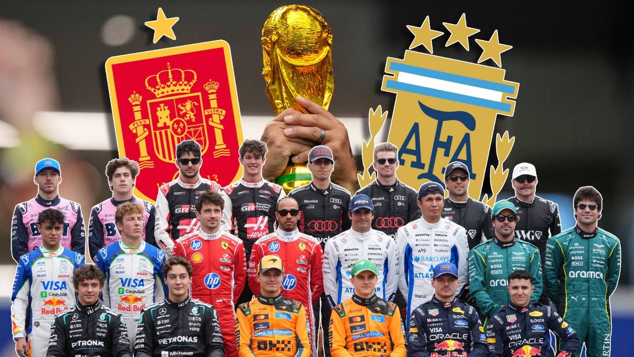 Pilotos de la F1 revelan a qué equipo apoyarán en la final del Mundial 2026 ¿España o Argentina?