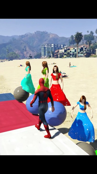 spiderman Exposed the Fake super heros 😱 | GTA 5 Shorts #gta #motupatlu #gaming #cartoon