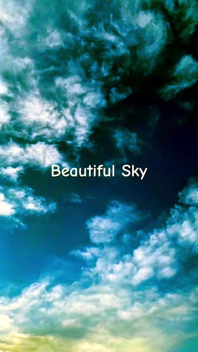 Beautiful Sky #trending #saqibhassan #cute #for