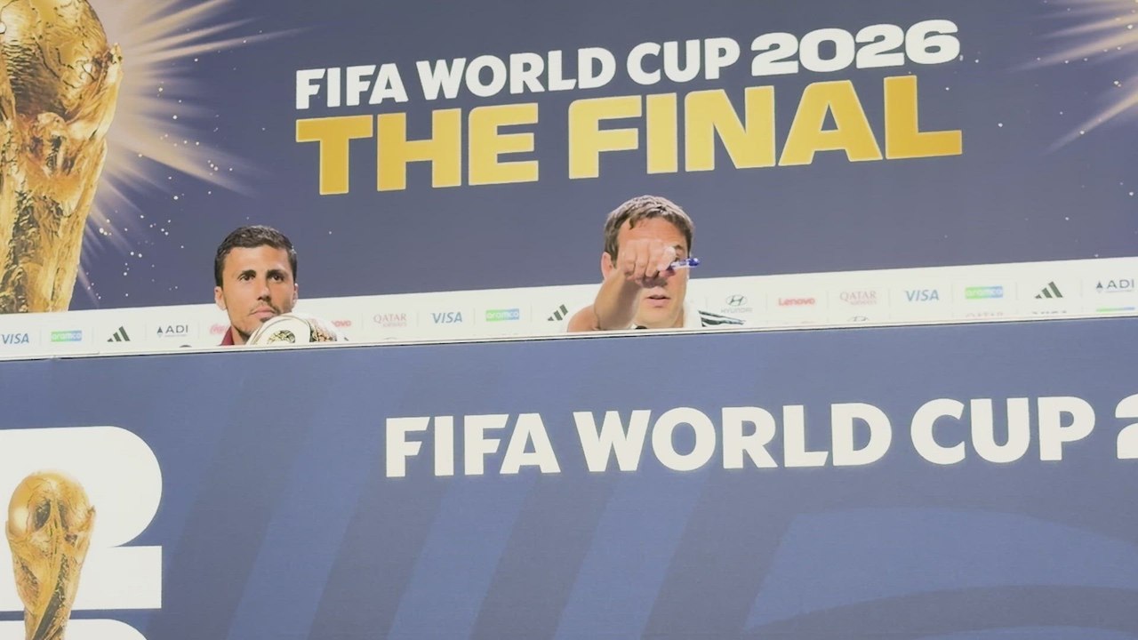 Rodri, rueda de prensa previa al España - Argentina | Final Mundial