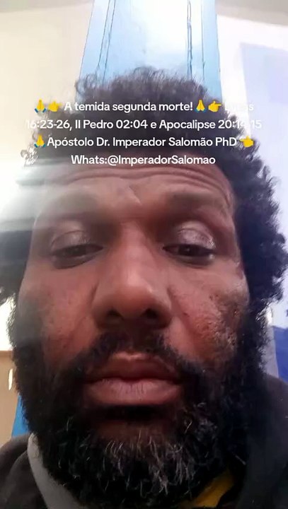 🙏👉 A temida segunda morte!🙏👉 Lucas 16:23-26, II Pedro 02:04 e Apocalipse 20:14-15 🙏Apóstolo Dr. Imperador Salomão PhD 👈Whats:@ImperadorSalomao  💜❤️❤️‍Lucas 16:23-26❤️‍💜❤️