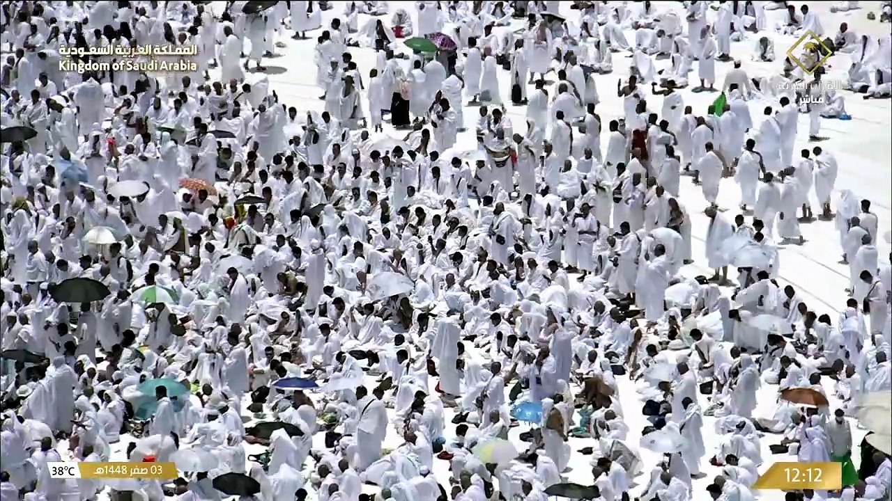 صلاة وخطبة الجمعة من المسجد الحرام _ الشيخ ماهر بن حمد المعيقلي _ الجمعة 3 صفر 1448هـ
