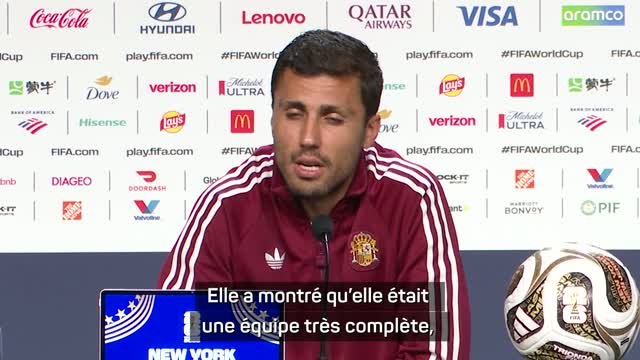 Espagne - Rodri : “Messi, le meilleur joueur de tous les temps”