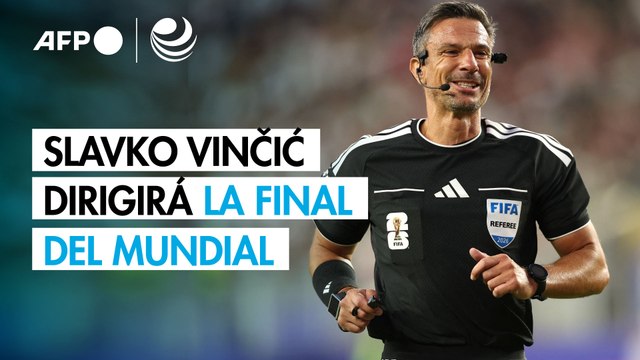 Esloveno Slavko Vinčić dirigirá la final del Mundial entre España y Argentina