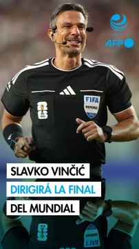 Esloveno Slavko Vinčić dirigirá la final del Mundial entre España y Argentina