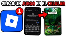 ¡Ahora puedes crear tus propios juegos de Roblox desde el celular!