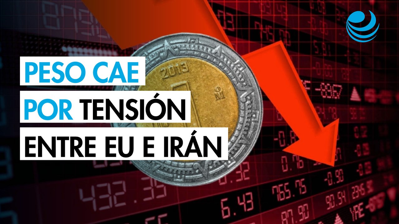 Peso mexicano cae frente al dólar; cierra semana negativa por preocupaciones sobre la guerra