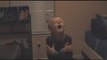 Boy singing britney spears scared to death by his mom