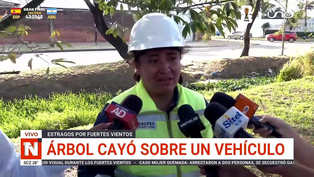 FUERTES VIENTOS AZOTAN SCZ