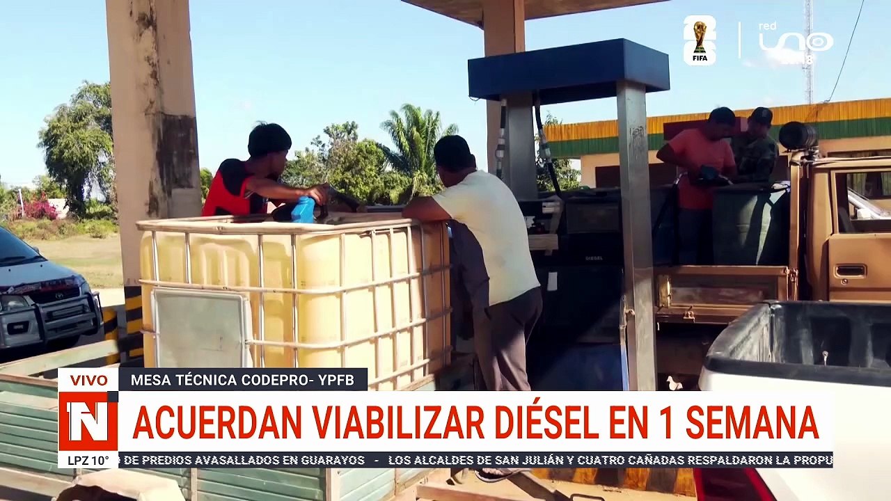 ACUERDAN VIABILIZAR DIÉSEL EN 1 SEMANA CODEEPRO YPFB
